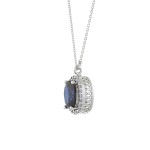 Γυναικείο Κολιέ Λευκό Χρυσό 14 καρατίων 